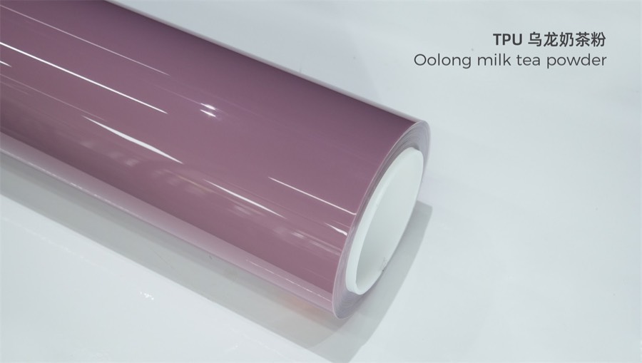烏龍奶茶粉 color card
